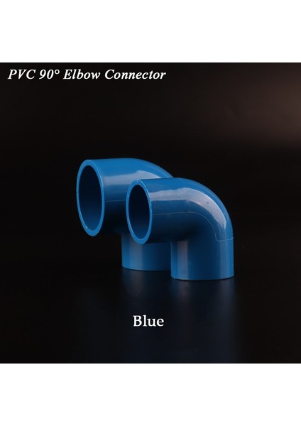 Mavi Stil 32 mm Vc Bağlayıcı 90 Derece Su Temini Boru Dirsek H- Plastik Ortak Bahçe Sulama Suyu Boru Ek Parçaları (Yurt Dışından)