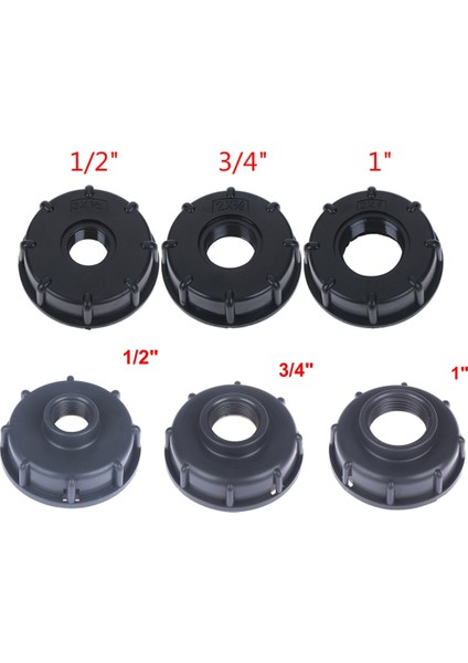 Bir Stil 2 Styels Ibc Tank Adaptörü Musluk Konnektörü Yedek Vana Bahçe Su Konnektörü Iı Inç Diş Için Uydurma (Yurt Dışından)