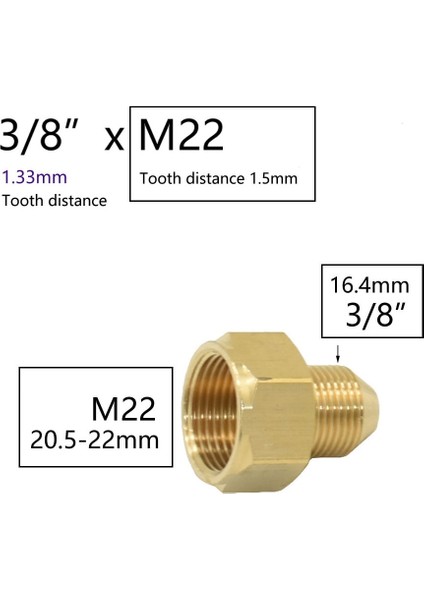 M14 x M18 Stili I" Iplik Konektörü Brae Onarım Uzatması Kuplör Musluk Fıskiye Bakır Bağlantısını Azaltma (Yurt Dışından) fırsatları