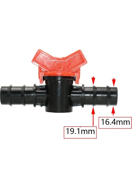 20MM x 3ı4 Stili Damla Sulama Hortumu Bahçe Musluğu Sulama Vanası Su Hortumu Pe Tüp Kullanın (Yurt Dışından)