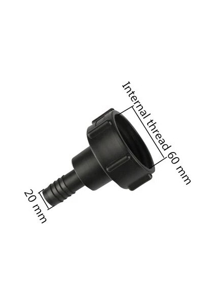 Beyaz Stil Giriş Kürek Dişi Dişli Ibc Tank Adaptörü Çıkış Borusu Arayüzü Ibc Tank Bağlantı Aksesuarları (Yurt Dışından)
