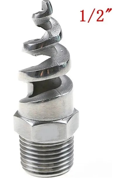 A1 Stili Sıcak! Bahçe ve Çim Sulama Dro Için Yeni Tam Koni Spiral Jet Nozul Paslanmaz Sulama Mist Sprinkler (Yurt Dışından)