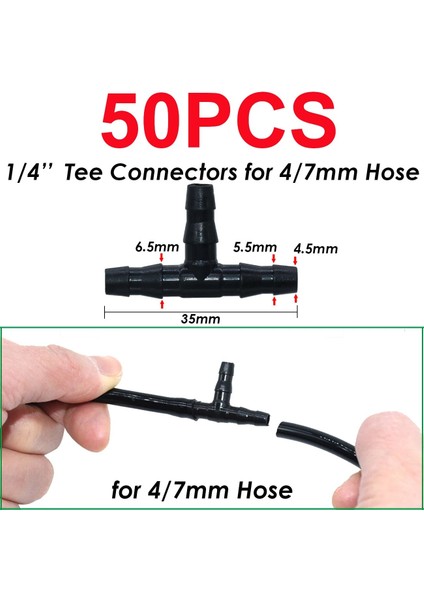 KSL01-KIT019-50PCS Tarzı Kesla Sulama Yağmurlama Inç Çift Dikenli Tee Tek Dirsek Su Borusu Konnektörü Hortum Bahçe Nozzl Için Uydurma Onarım (Yurt Dışından) fırsatları