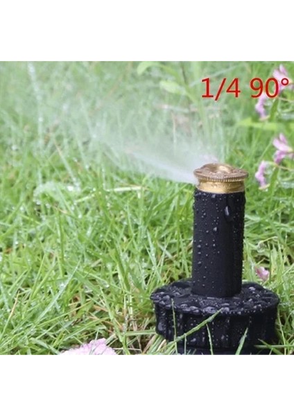 90 Derece Stili Inç Iç Diş Derecesi Peyzaj Popup Sprinkler Bahçe Suyu Sulama Dişli Tahrik Püskürtme Memesi (Yurt Dışından)