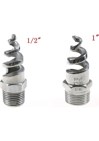 A1 Stili Sıcak! Bahçe ve Çim Sulama Dro Için Yeni Tam Koni Spiral Jet Nozul Paslanmaz Sulama Mist Sprinkler (Yurt Dışından) fırsatları