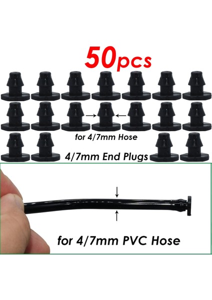 K-50PCS Tarzı Pcs Dayanıklı '' C-Tipi Kanca Hortum Saksı Damla Sulama Uydurma Sera Için Sabit Kök Destek Tutucu Bahisler (Yurt Dışından)