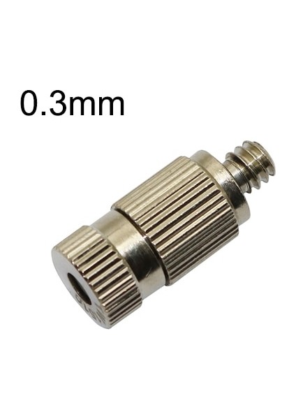 0,3 mm Sis Stili Erkek Dişli Püskürtme Memesi Bahçe Yağmurlama Tesisi Soğutma Sistemi Yüksek Basınçlı Buğulanma Memeleri Sisleme Püskürtücü (Yurt Dışından)