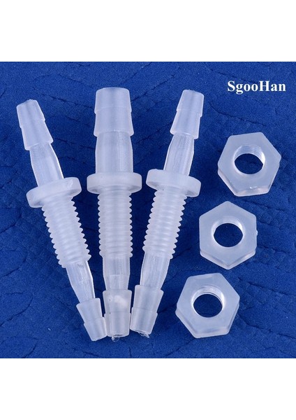 6-M10-6 Stili 5 Parça 5~ Altıgen Somun M6~M10 Ila 3~8mm Pp Pagoda Doğrudan Konnektörler Akvaryum Tankı Hava Pompası Adaptörü Bahçe Sulama Sistemi Hortum Bağlantıları (Yurt Dışından) fiyatları