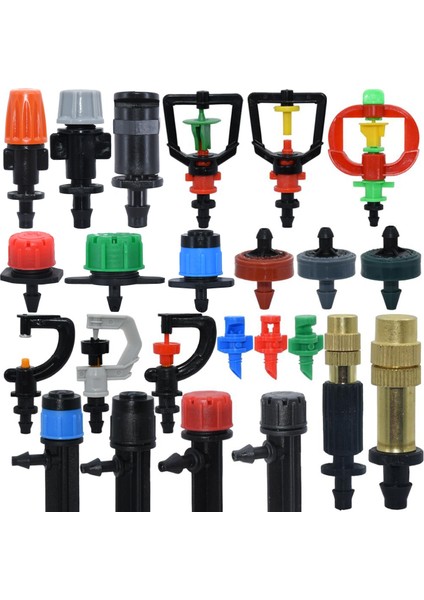 KSL01-KIT098-15PCS Tarzı Kesla Sera Sulama Yağmurlama Damlatıcı Damla Sulama Bahçe Ayarlanabilir Sis Yayıcılar Kazık Mikro Sprey Döner Nozul (Yurt Dışından) fiyatları
