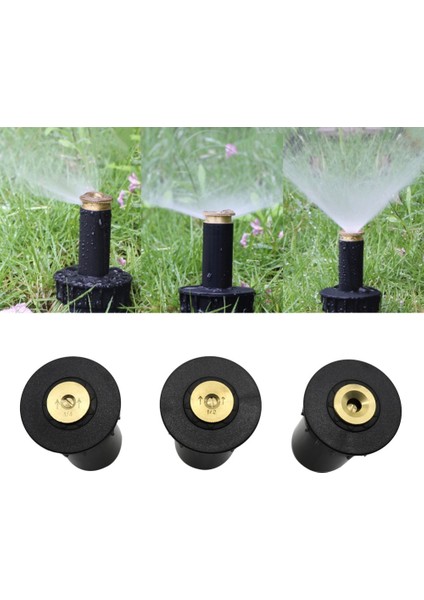 360 Derece Stili Derece Pop Up Sprinkler Plastik Çim Sulama Yağmurlama Başlığı Ayarlanabilir Bahçe Püskürtme Memesi "dişi Dişli 1 Adet (Yurt Dışından) fiyatları