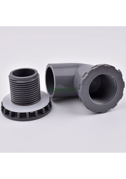 Mavi Renk Stili Iç Çap 50MM 1 Adet Kımlık 20 ~ 50MM Pvc Boru 90 ° Dirsek Akvaryum Balık Tankı Drenaj Bağlantıları Ev Dıy Su Temini Boru Ek Parçaları Drenaj Konnektörleri (Yurt Dışından) fırsatları