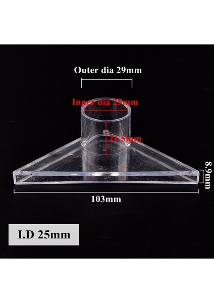 Kimlik 25MM Stili 1 Bilgisayar 1 ~ 5 Adet Id 20 ~ 25MM Şeffaf Akrilik Akvaryum Balık Tankı Pompası Ördek Gagası Su Çıkış Memesi Ördek Gagalı Dönüş Borusu Bağlantı Parçası (Yurt Dışından)