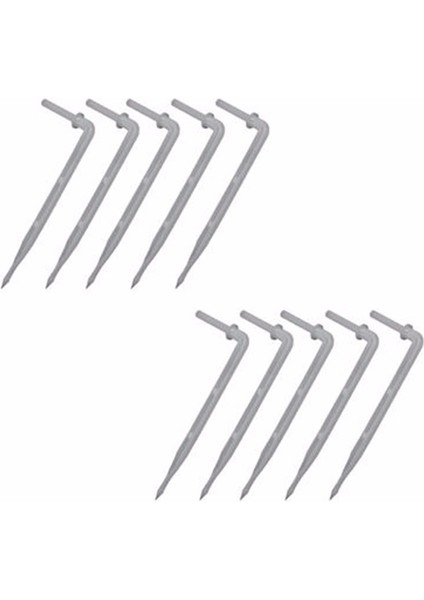 10 Adet Tarzı Sulama Sistemi Kiti Aksesuarlar Otomatik Sulama Cihazı Hızlı Bağlantı Tee Çapraz Fiş Konnektör 5m Su Hortumu Damla Ok (Yurt Dışından)