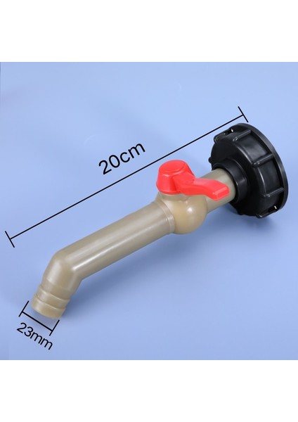 No.3 Tarzı Lastic Ibc Tankı Bağlantı Parçaları S60 * 6 Iplik Vana Hortum Anahtarı Bağlantı Parçaları Uzatmak Ibc Tank Adaptörü Bahçe Hortumu Musluğu (Yurt Dışından)
