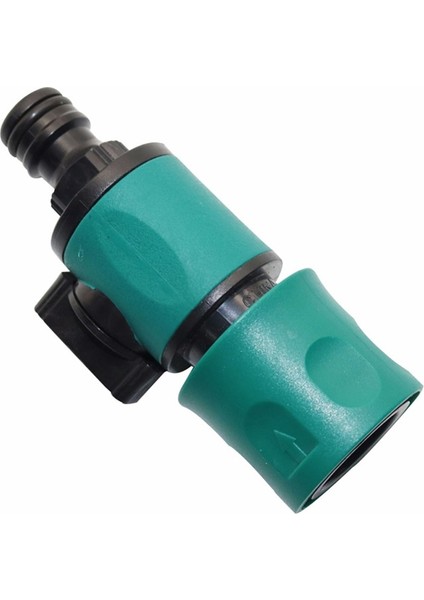Yeşil Stil Hızlı Bağlantılı Plastik Vana Tarım Bahçe Sulama Uzatma Hortum Sulama Boru Ek Parçaları Hortum Adaptörü Anahtarı (Yurt Dışından)
