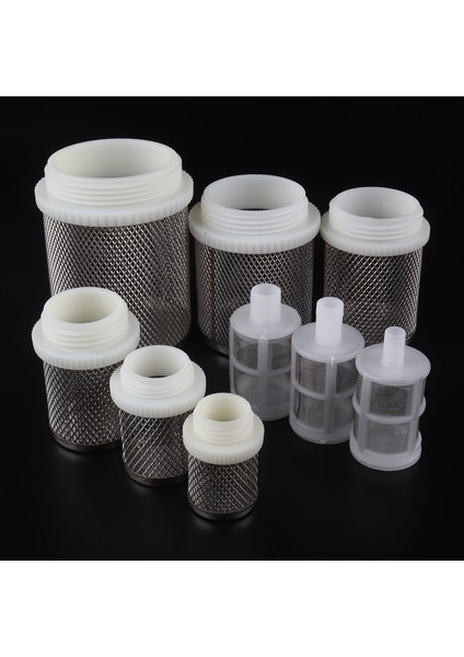 12 mm Tarzı 1 Bilgisayar ~ 4 Inç Paslanmaz Çelik Net Filtre Bahçe Sulama Sulama Akvaryum Balık Tankı Filtresi Su Pompası Hortumu Korumak Örgü Süzgeç (Yurt Dışından)