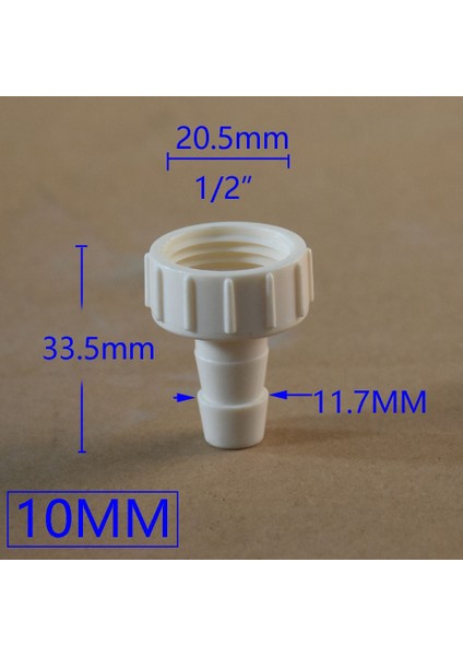 8mm Tarzı mm Hortumdan Dişi Konnektöre Barb Su Borusu Konnektörü Plastik Boru Bağlantısı 2 Adet (Yurt Dışından) fırsatları