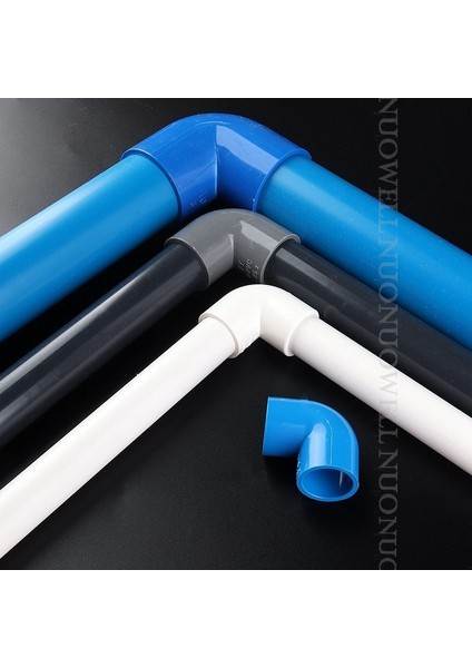 Gri Tarzı 63 mm Vc Boru Konnektörleri I.d 20~ Pvc Dirsek Konnektör Su Borusu Ekleri Sulama Boru Ek Parçaları Soket Konnektör Adaptörü (Yurt Dışından)