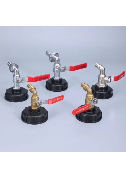 1 2 Metal Tarzı Çoklu Stiller Ibc Tank Musluk Adaptörü S60*6 Kaba Diş - '' '' Dayanıklı Su Konnektörü Değiştirme Valfi Bağlantısı (Yurt Dışından)