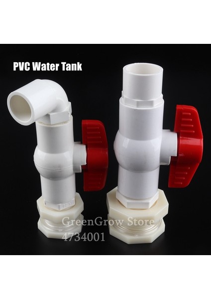 Boyut 32MM Doğrudan Stil Beyaz "~ 1" Pvc Su Deposu Konnektörleri Akvaryum Balıkları Tankı Drenaj Alımı Drenaj Kompozit Ortak Abs Konnektör Dıy Aracı (Yurt Dışından) fırsatları
