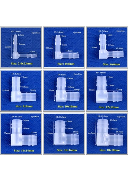 18X18MM Stili 5 Parça 5~~20MM Pp Dirsek Konnektörleri Akvaryum Tankı Bağlantı Parçaları Hava Pompası Havalandırıcı Pagoda Ortak Bahçe Sulama Tıbbi Hortum Bağlantıları (Yurt Dışından) modelleri