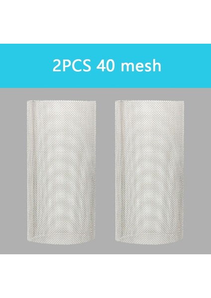 2 Adet 40 Örgü Stili Bahçe Sulama Filtresi '' '' 1 '' Plastik Sulama Sistemi Kirlilik Ön Filtresi Su Ürünleri Ev Su Borusu Filtresi (Yurt Dışından)