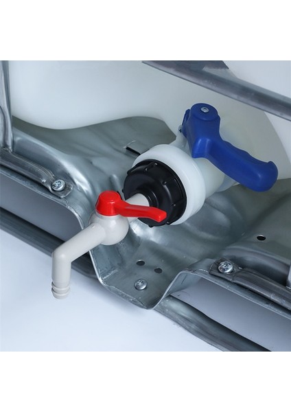 No.5 Tarzı Lastic Ibc Tankı Bağlantı Parçaları S60 * 6 Iplik Vana Hortum Anahtarı Bağlantı Parçaları Uzatmak Ibc Tank Adaptörü Bahçe Hortumu Musluğu (Yurt Dışından)