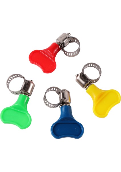 13-19 mm Tarzı 2 Adet Ayarlanabilir Paslanmaz Çelik Plastik Kelebek Kolu 8 ~ 38MM Çaplı Boru Sonsuz Tahrik Kelepçesi Hortum Tüpü Sabitleme Esnek Klip (Yurt Dışından) modelleri