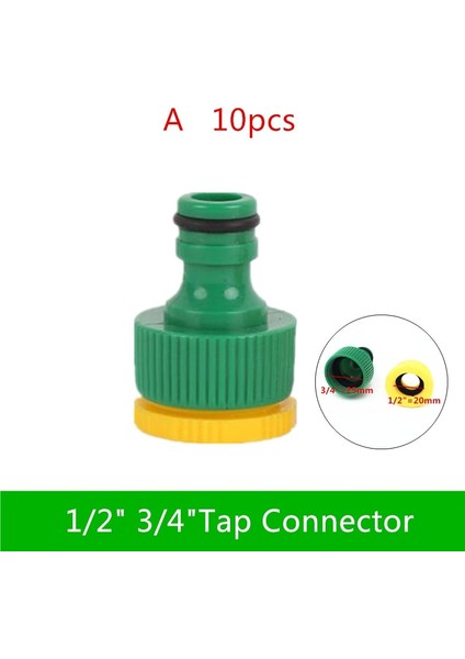 10 Adet Stil Dişli Musluk Bağlantısı Hortum Adaptörleri Su Tabancası Bağlantı Elemanları Bahçecilik Için Hızlı Bağlantılar Hortumlar Hızlı Çıkarılabilir Musluk Bağlantıları (Yurt Dışından) indirimleri