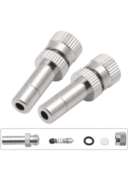0,6 mm Stili 6mm Düşük Basınç Anti Damla Buğulanma Memesi Çapraz Atomize Meme Sis Su Sprey Sera Damla Sulama 1 Takım (Yurt Dışından) indirimleri