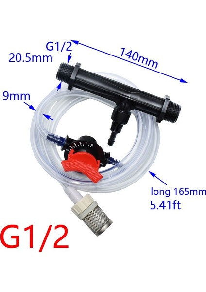 G3 I 4 Stili Venturi Gübreleme Sistemi Sulama Venturi Otomatik Gübre Enjektörü Gübre Şırıngası 1 Takım (Yurt Dışından) indirimleri