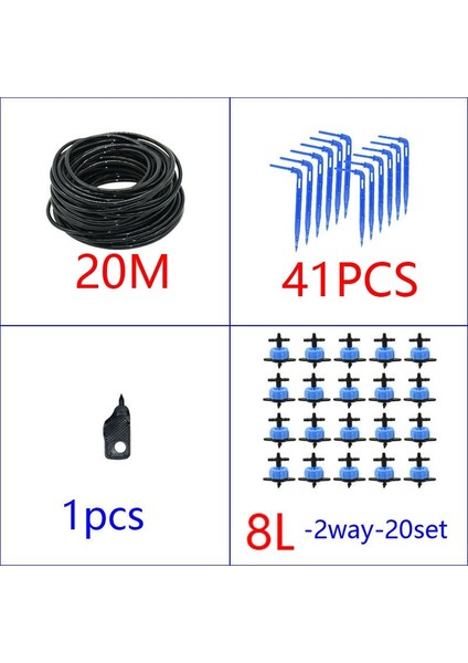 4l x 4 Yollu Stil Ok Damlalıklı Damla Ok Sistemi 2l 4l 8l Pot Bahçe Sera 20SET Için Verici Sulama Sulama Sistemi (Yurt Dışından) fiyatları