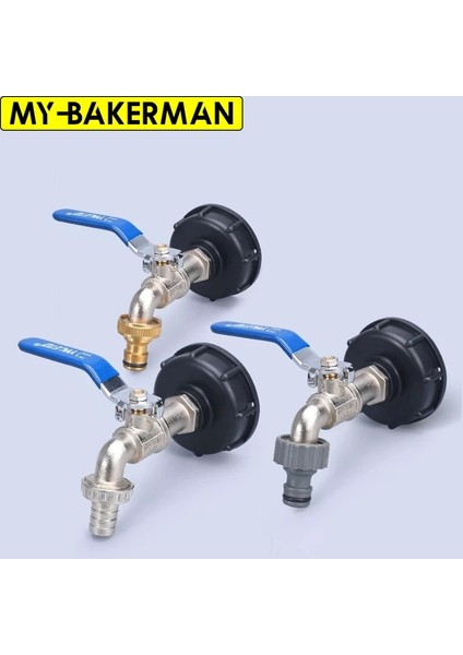 No.3 Tarzı Çoklu Stiller Ibc Tank Musluk Adaptörü S60*6 Kaba Diş - '' '' Dayanıklı Su Konnektörü Değiştirme Valfi Bağlantısı (Yurt Dışından)