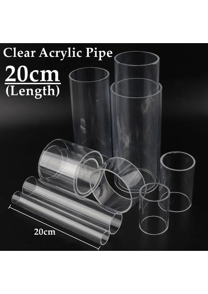 Dış Çap 40MM Stili M O.dmm Şeffaf Pleksiglas Tüp Dıy Akvaryum Balık Tankı Şeffaf Glae Sanayi Tüpleri Şeffaf Akrilik (Yurt Dışından) fırsatları