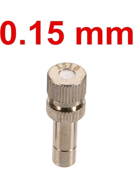 0.15 mm Stil Düşük Basınçlı Ince Buğulanma Nozulları Dezenfeksiyon Peyzajı Soğutma Nemlendirme Atomizasyon Püskürtücü (Yurt Dışından)