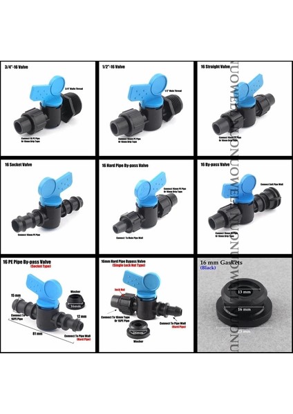 Baypas Valfi Stilini Kilitle E Boru Konnektörleri Mini Küresel Vana Sulama Damlama Hortumu Somunu Kilit Konnektör Bağlantıları Yüksek Li Tüp Boru Su Anahtarı (Yurt Dışından) indirimleri