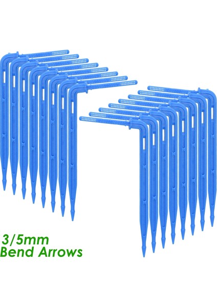 KSL01-003-20PCS Tarzı 40MWAY 8l Damla Ok Sulama Verici Damlatıcı Yağmurlama Sulama Sistemi Saksı Yetiştirme Bahçesi Seralar Seti (Yurt Dışından) indirimleri