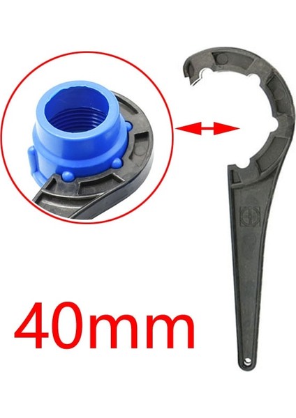 63MM Tarzı mm Pe Boru Hızlı Bağlantı Parçaları Anahtarı Pe Pvc Boru Vana Kilit Somunu Özel Anahtar Sulama Borusu Onarımı (Yurt Dışından) fırsatları