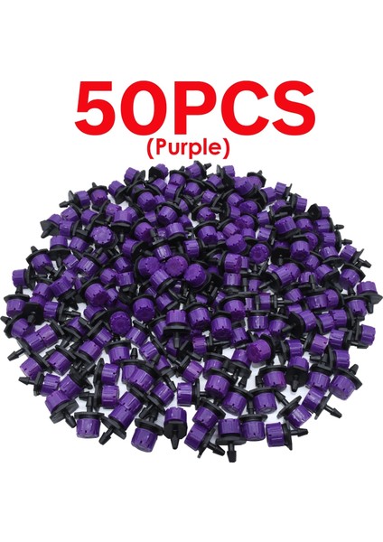 SPL11-142-50PCS Tarzı Sprycle L 4l 8l Basınç Dengeleyici Yayıcı Damlatıcı Kendi Kendini Temizleyen Damla Sulama Suyu Regülatörü E Hortum Delgeç (Yurt Dışından)