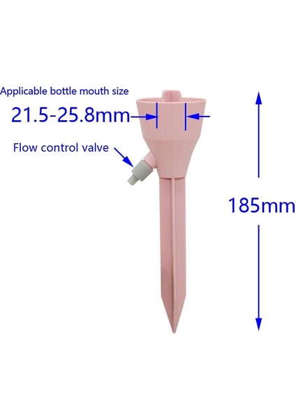 B Tarzı Otomatik Saksı Bitki Sulama Damla Sulama Sistemi Ayarlanabilir Bitki Waterer Dıy Konik Sulama Suyu Saksı 1 Adet (Yurt Dışından) indirimleri