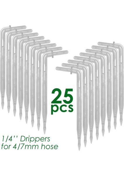 SPL11-025-5PCS Stili Sprycle Damla Sulama Yağmurlama Sistemi Inç Barb Tee Tek Çift Su Borusu Konnektörü Çapraz Kapatma Bağlantısı Hortumu Bahçe (Yurt Dışından) modelleri