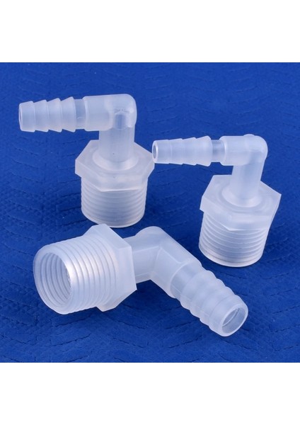 Gı2-7.9mm Stili 50 Parça 5~ G Erkek Diş 6.4~ Pp Pagoda Dirsek Konnektörüne Akvaryum Tankı Hava Pompası Adaptörü Sulama Suyu Hortumu Bağlantısı (Yurt Dışından) indirimleri