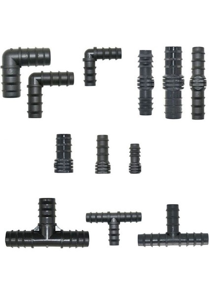 20MM x 4 Adet Stil Pe Boru Dikenli Konnektörler Tee Dirsek Tamir Uç Fişi Bahçe Suyu Damla Sulama Borusu Konnektör Eklemleri 4 Adet (Yurt Dışından) modelleri
