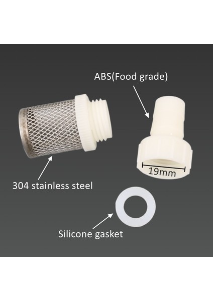 20MM Tarzı 1 Parça 1~~20MM Hortum Filtresi Araba Yıkama Tüpü Bahçe Sulama Akvaryum Filtresi Süzgeç Paslanmaz Çelik Hasır Filtre (Yurt Dışından) indirimleri