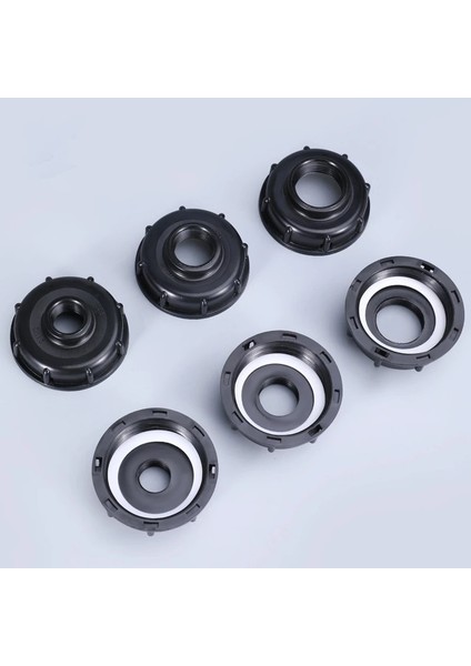 30 mm Tarzı Dayanıklı Ibc Tank Bağlantı Parçaları S60X6 Kaba Dişli 1000L Su Deposu Konektörü Bahçe Hortumu Adaptörü (Yurt Dışından)