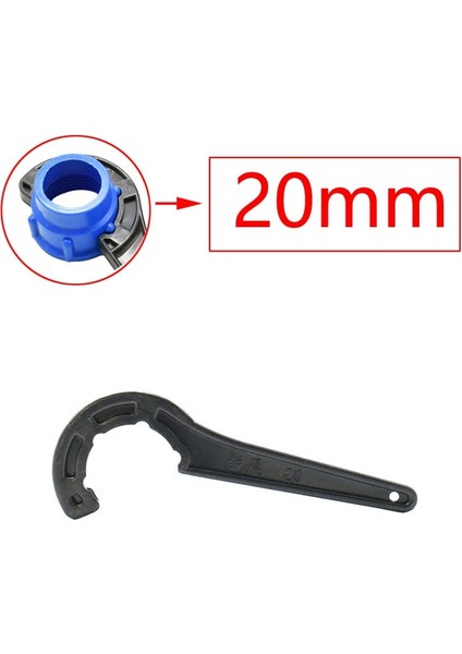 20MM Tarzı mm Pe Boru Hızlı Bağlantı Parçaları Anahtarı Pe Pvc Boru Vana Kilit Somunu Özel Anahtar Sulama Borusu Onarımı (Yurt Dışından)