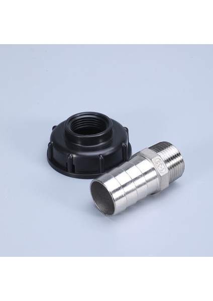 30 mm Tarzı S60X6 Kaba Dişli Ibc Su Deposu Adaptörü Bahçe Hortumu Boru Ek Parçaları Tahliye Konnektörü (Yurt Dışından)