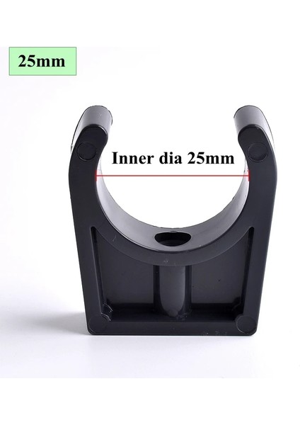 Iç Çap 25MM Stili 1 Bilgisayar Yüksek Li Iç Çap 20 ~ 63MM Upvc Boru Kelepçesi Su Desteği Pvc Boru Bağlayıcı Bahçe Sulama Akvaryum Balık Tankı Eklemleri (Yurt Dışından)