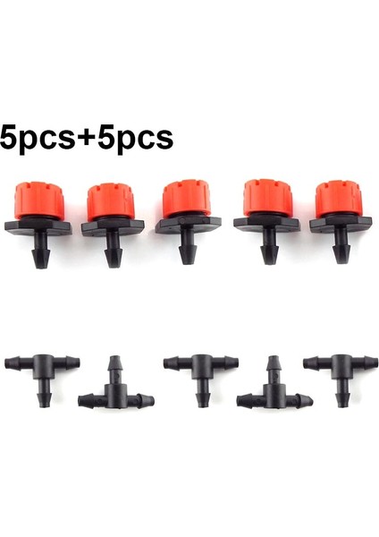 5 Takım Tarzı 50X Mirco Damla Sulama Sulama Sprinkler Nozullar Akış Damlatıcı 8 Delik Damlama Başlığı Saçılma Sprey Bahçe Kendi Kendine Sulama Araçları (Yurt Dışından)