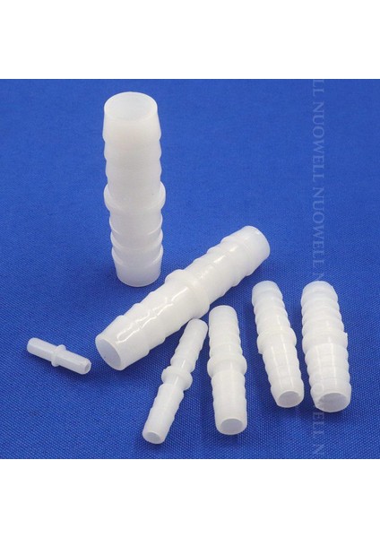 8 mm Pe Stili 100 Adet 200~ Gıda Sınıfı Pe Konnektörler Akvaryum Balık Tankı Hava Pompası Hortumu Dikenli Ortak Su Borusu Eşit Kaplin (Yurt Dışından)